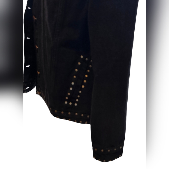 NEW ONE TEASPOON Distressed Studded Jacket - Picture 5 of 8